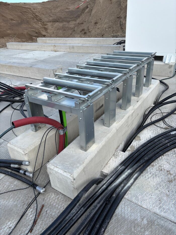 Rek voor 5 PCS omvormers KTL