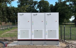 Roefclix batterij Onderconstructie FOX G-MAX Set van 3 deuren dicht