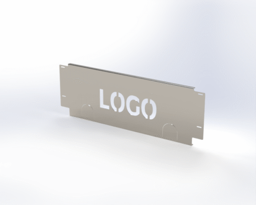 ROEF-195-A - LOGO plaat onderconstructie (G-MAX) Stuur je logo in DXF, DWG of STEP op via de mail