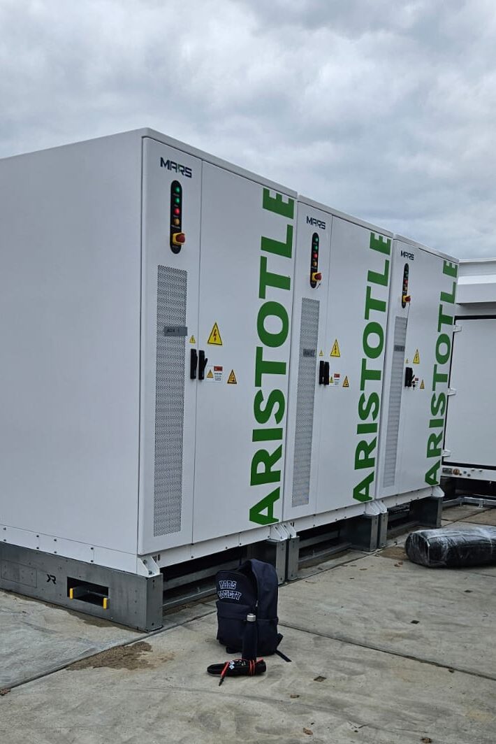 Mars aristotle installatie ROEF Goed voorbereide batterij installatie