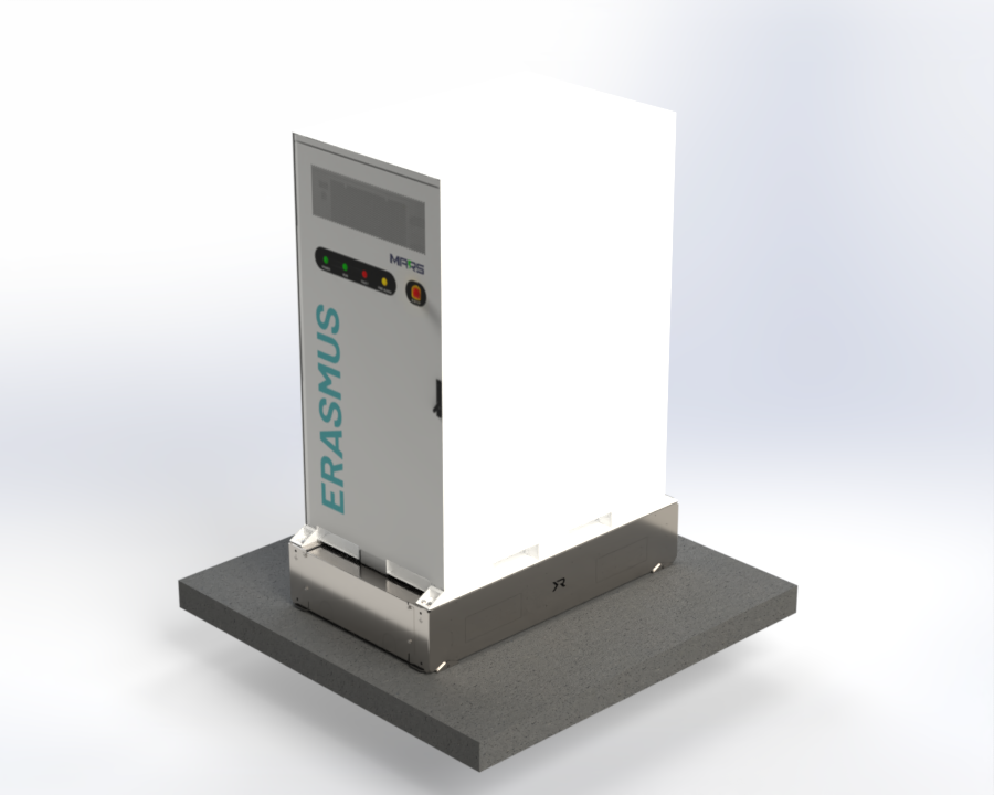 ROEF - Mars Erasmus onderstel - isometrisch